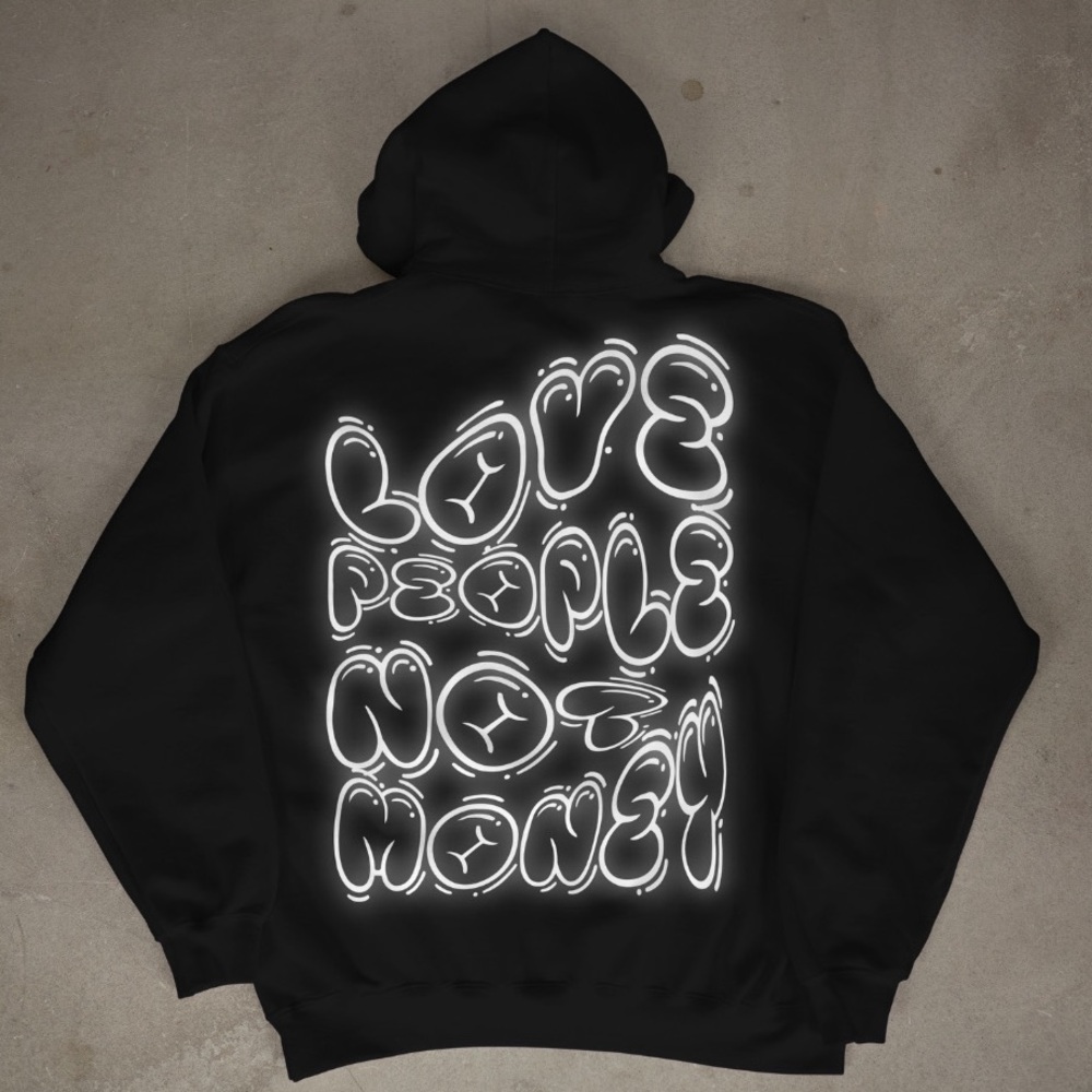 Stylish Black hoodie. My brand design. Get it while you can. Goodie Bagz Brand.